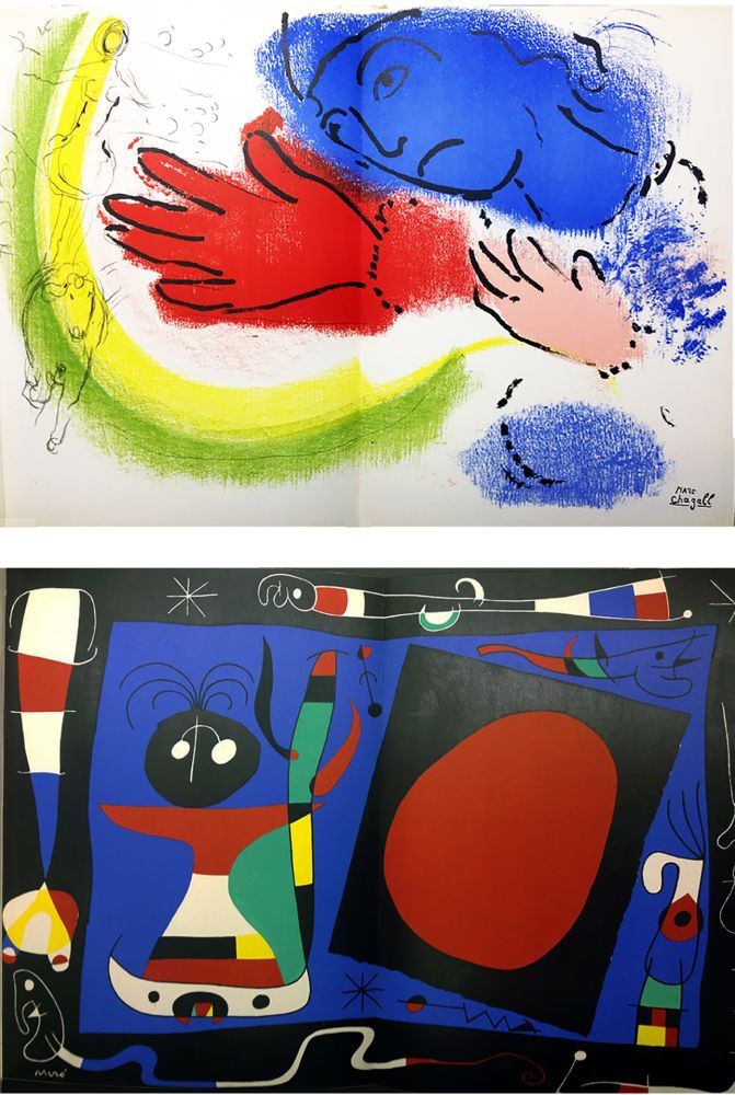 Illustriertes Buch Miró - 