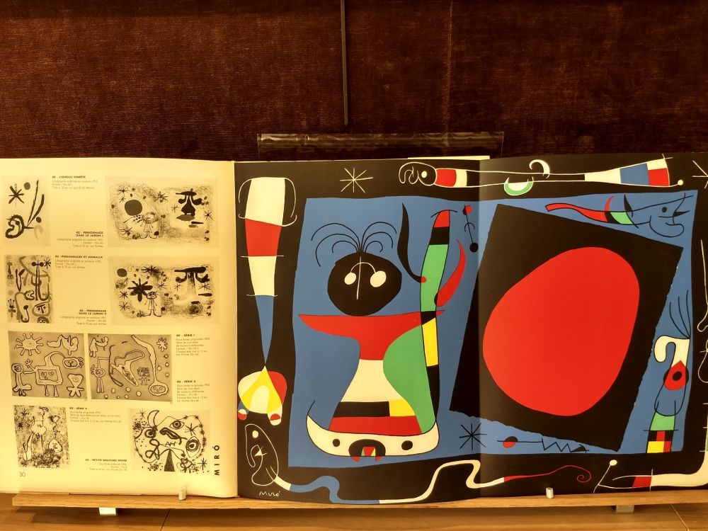 Illustriertes Buch Miró - 10 ans edition