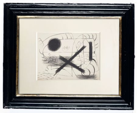 Lithographie Miró - 1 (First work on paper piece ever known)