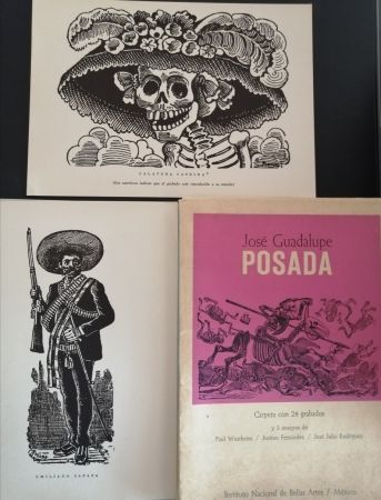 Illustriertes Buch Posada - 50 aniversario de su muerte