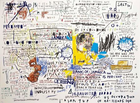 Siebdruck Basquiat - 50 Cent Piece