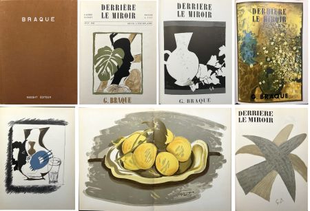 Illustriertes Buch Braque - 5 DERRIÈRE LE MIROIR BRAQUE. 12 LITHOGRAPHIES (1947-1956)