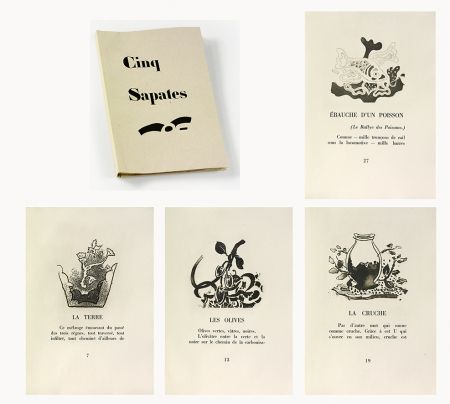 Illustriertes Buch Braque - 5 sapates