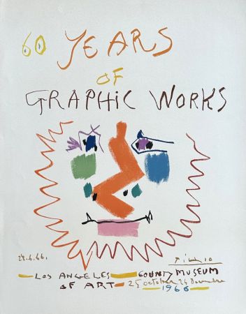 Lithographie Picasso - 60 years of graphic works - Los Angeles County Museum