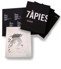 Illustriertes Buch Tàpies - 7 poemes a Tàpies