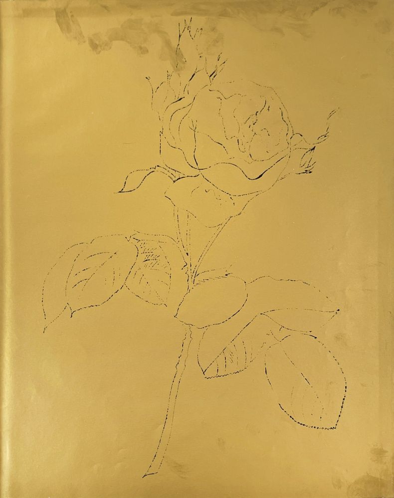 Lithographie Warhol - A Gold Book