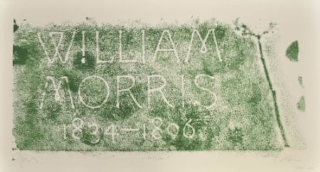 Lithographie Myles - A History of Type Desing / William Morris, 1834-1896 (Kelmscott, England)