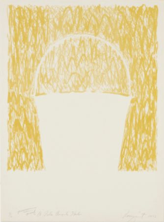 Lithographie Rosenquist - A Pale Angels Halo (Yellow)