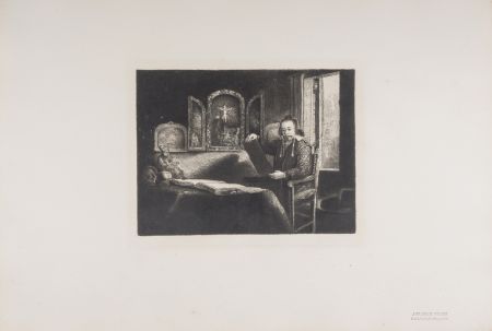 Heliogravüre Rembrandt - Abraham Frans