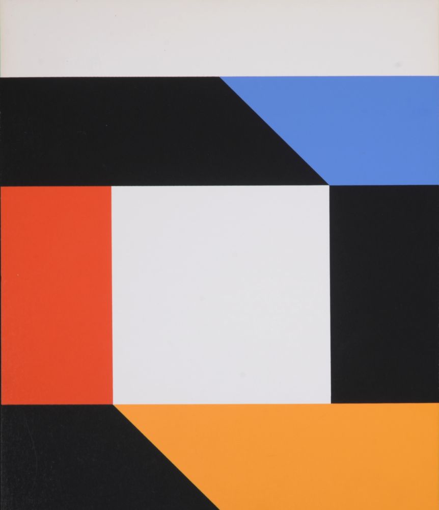 Siebdruck Bill - Abstract composition, 1971