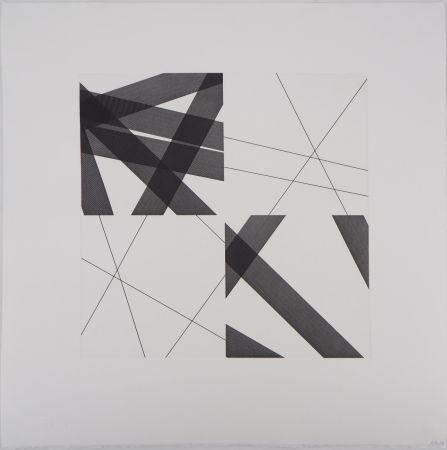 Stich Morellet - Abstraction géométrique
