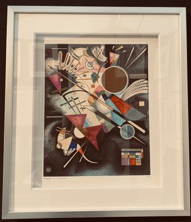 Lithographie Kandinsky - Accompagnement en noir