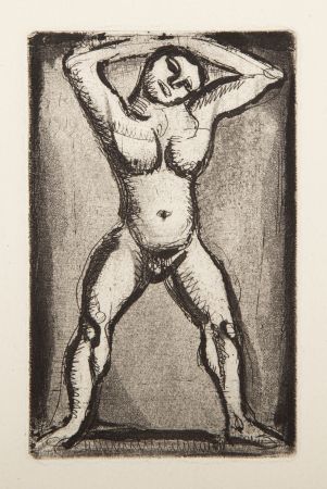 Stich Rouault - Acrobate II