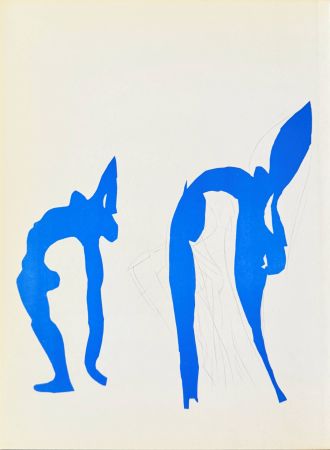 Lithographie Matisse - Acrobates