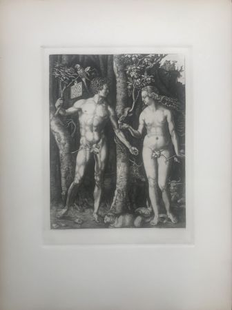 Radierung Durer - Adam & Eve