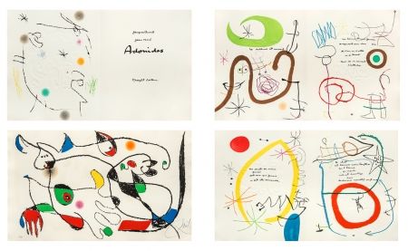 Illustriertes Buch Miró - Adonides