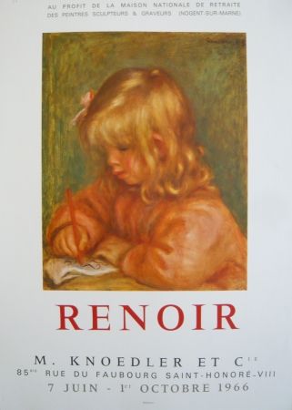 Plakat Renoir - Affiche d'exposition