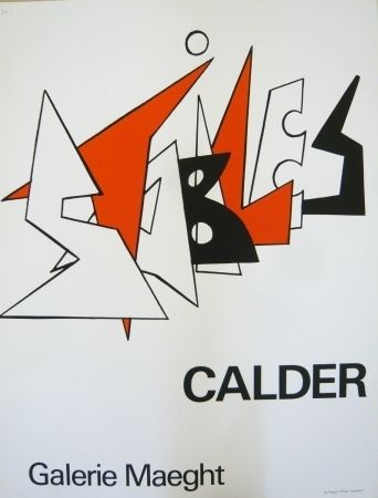 Plakat Calder - Affiche exposition galerie Maeght