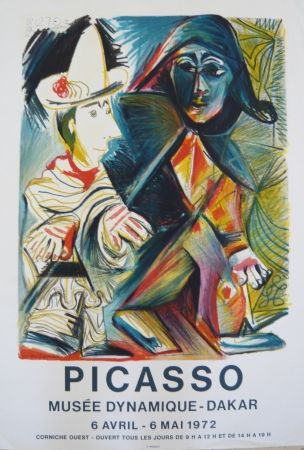 Plakat Picasso - Affiche exposition Musée dynamique de Dakar