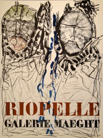 Plakat Riopelle - Affiche Galerie Maeght