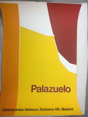 Plakat Palazuelo - Affiche lithographique originale de la Galeria Iolas-Velasco, Madrid. Maeght 1963.