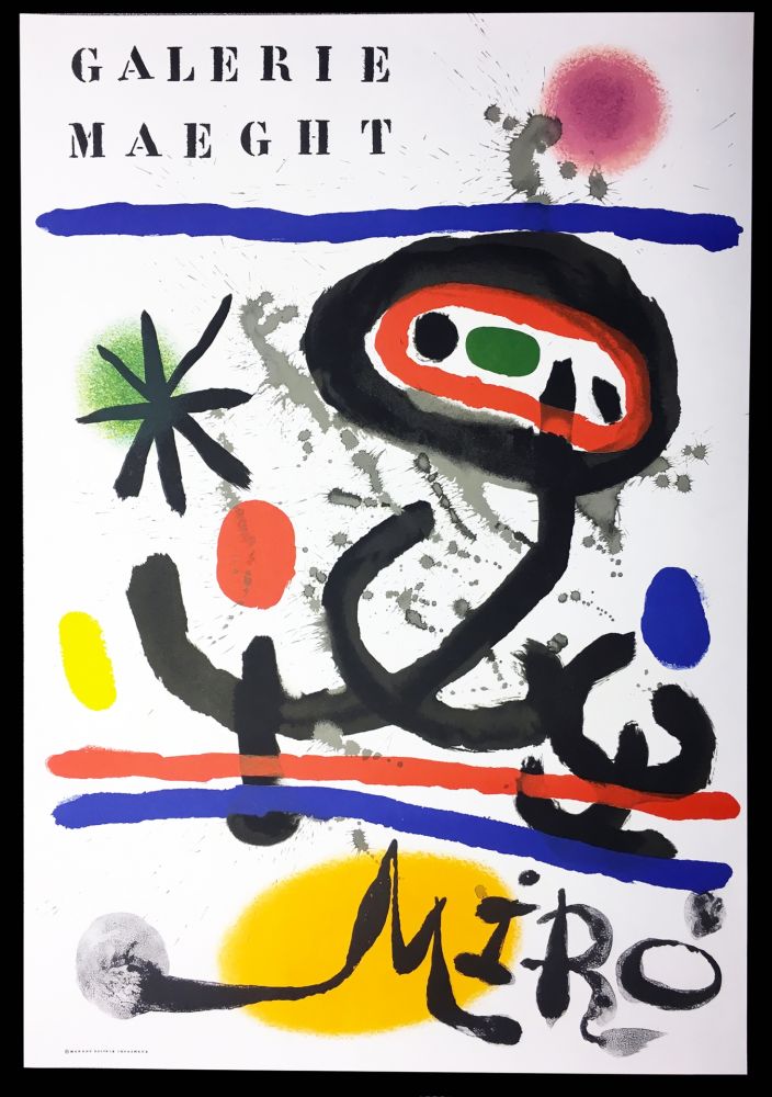 Plakat Miró - Affiche originale 