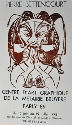 Plakat Bettencourt - Affiche P.B.