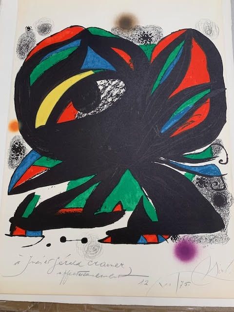 Keine Technische Miró -  Affiche pour l’ouverture de la Fundacio Joan Miro Barcelone
