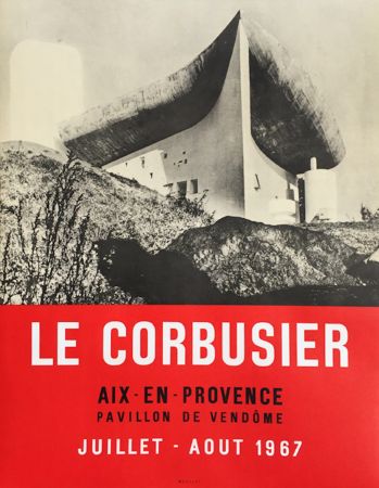 Lithographie Le Corbusier - Aix en Provence