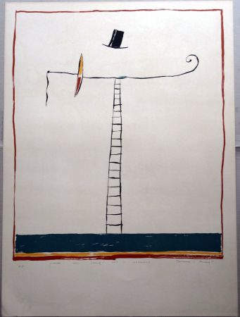 Lithographie Riera I Aragó - A.L. Joan Prats 1985