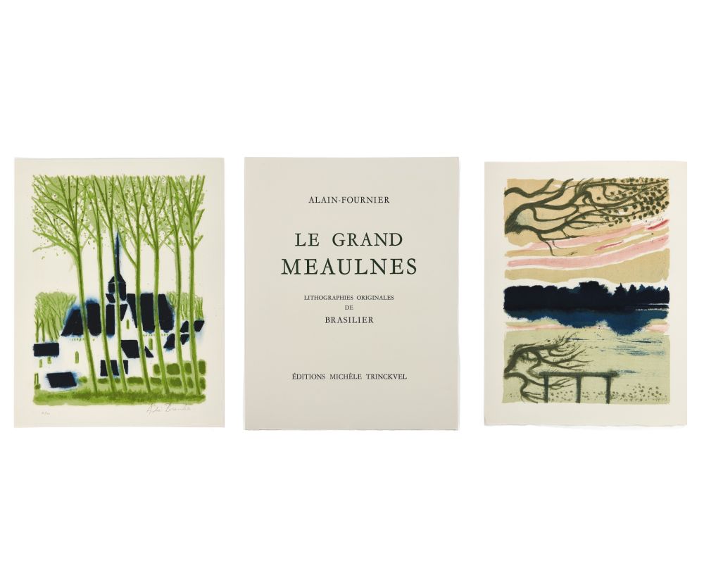 Illustriertes Buch Brasilier - Alain-Fournier : LE GRAND MEAULNES. Tirage de luxe avec une lithographie signée et une suite des 12 lithographies (Paris, 1980)