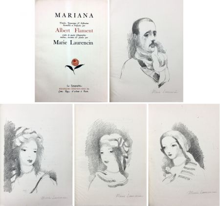 Illustriertes Buch Laurencin - Albert Flament : MARIANA (1932)