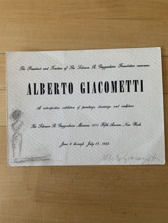 Keine Technische Giacometti - Alberto Giacometti Guggenheim Exhibition