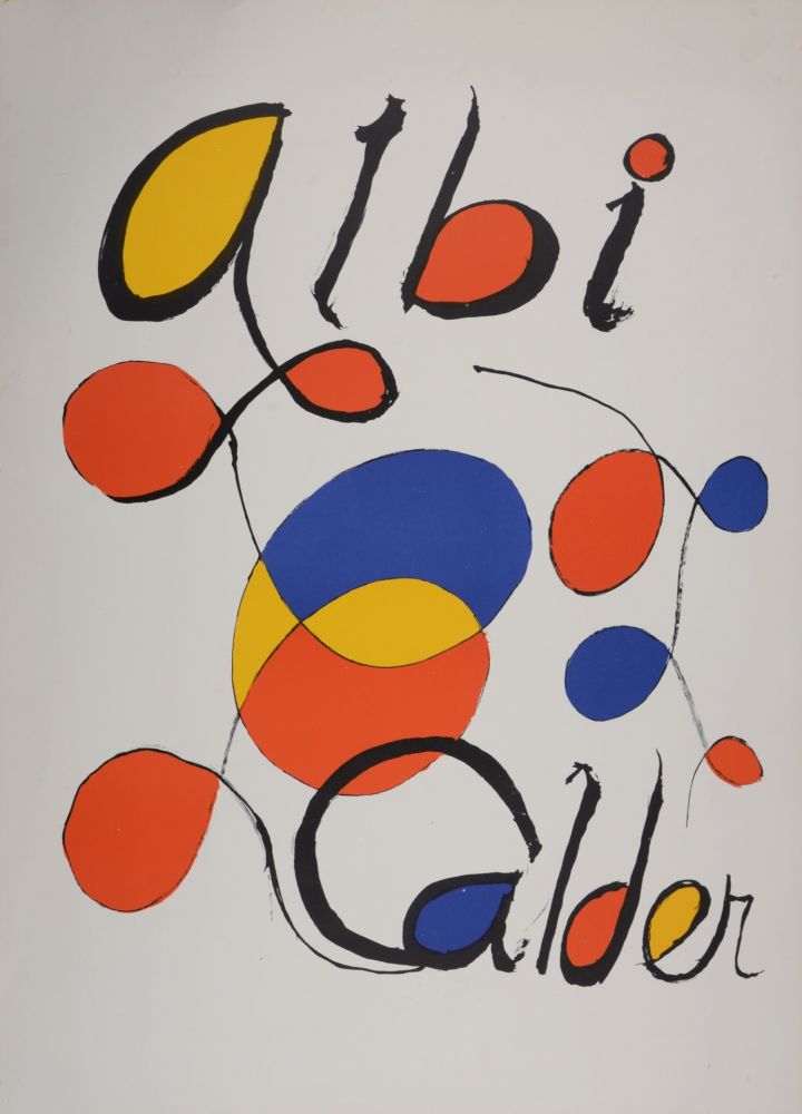 Lithographie Calder - Albi, circa 1971