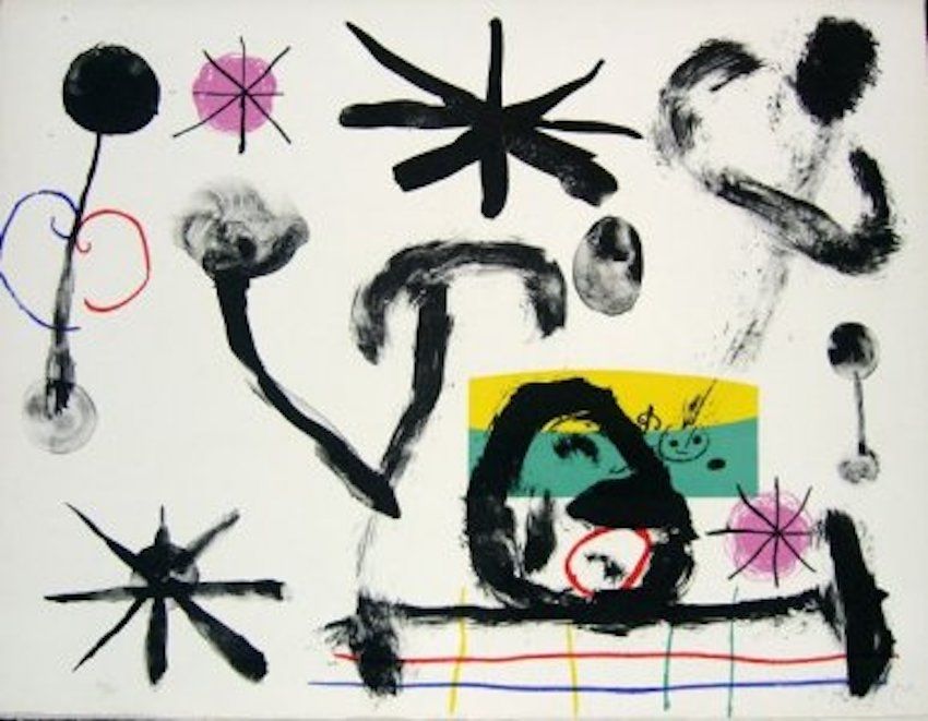 Lithographie Miró - Album 19