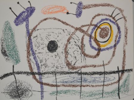 Lithographie Miró - Album 21 - M1132