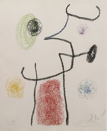 Lithographie Miró - ALBUM 21: ONE PLATE