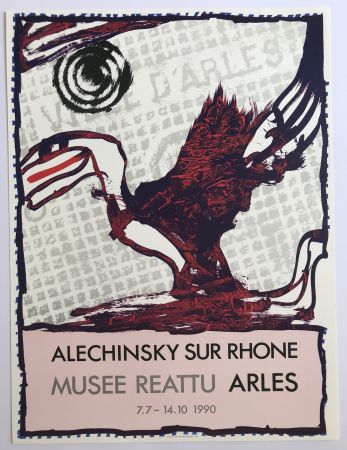 Plakat Alechinsky - Alechinsky sur Rhône