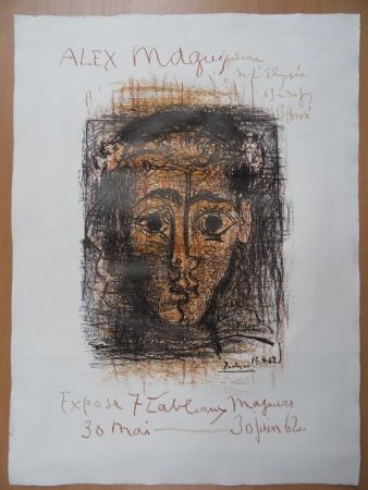 Lithographie Picasso - Alex Maguy 1962