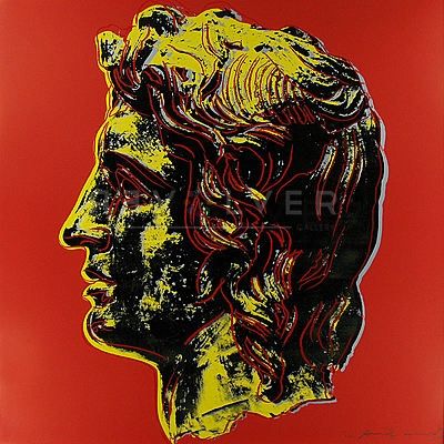 Siebdruck Warhol - Alexander The Great (FS II.292)