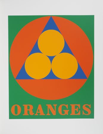 Siebdruck Indiana - American Dream : Oranges