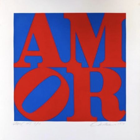 Radierung Und Aquatinta Indiana - AMOR