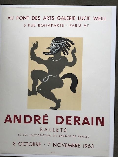 Plakat Derain - André Derain 'ballets ' 