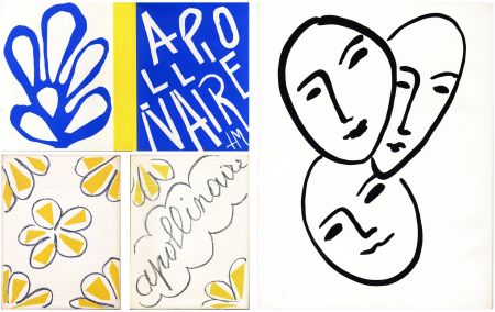 Illustriertes Buch Matisse - André Rouveyre : APOLLINAIRE. 7 lithographies et 1 gravure originales (1952)..