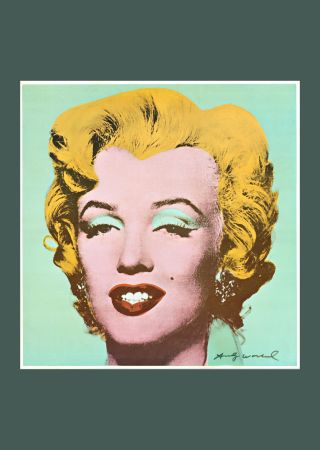 Keine Technische Warhol - Andy Warhol: 'Marilyn (Tate Gallery)' Original 1970 Hand-signed Pop Art Poster Print