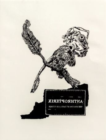 Lithographie Feuerstein - ANTHROPTERIX