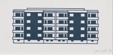 Holzschnitt Opie - Apartment 4