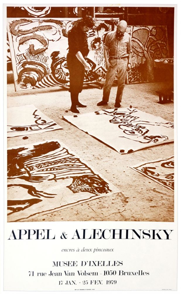 Plakat Alechinsky - Appel & Alechinsky, encres à deux pinceaux, 1979