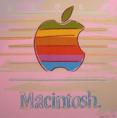 Siebdruck Warhol - Apple (FS II.359) 