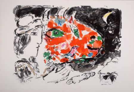Lithographie Chagall - Après l'hiver, 1972